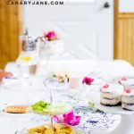 valentine floral table runner free printable