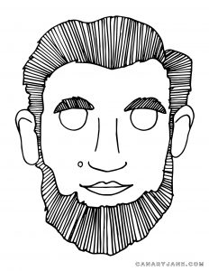 presidents day masks free printables