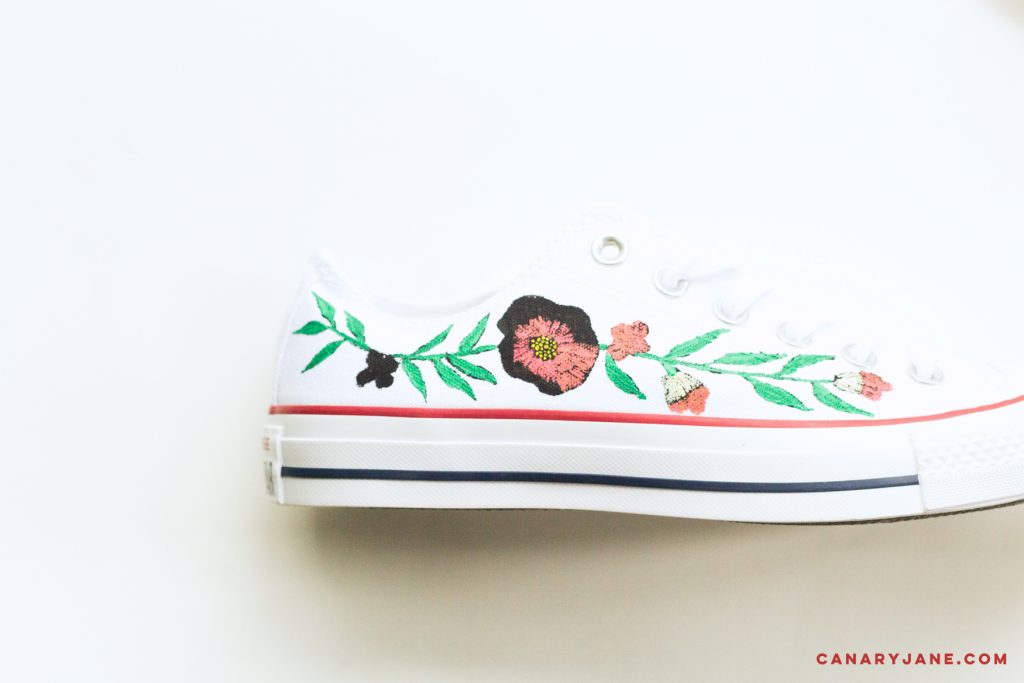 DIY FLORAL EMBROIDERy