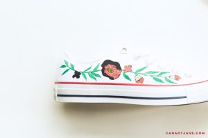 DIY FLORAL EMBROIDERy