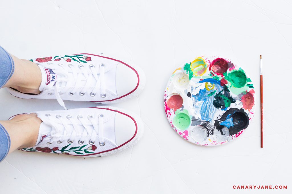 DIY FLORAL EMBROIDEry