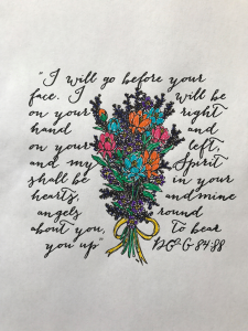 visiting teaching handout idea