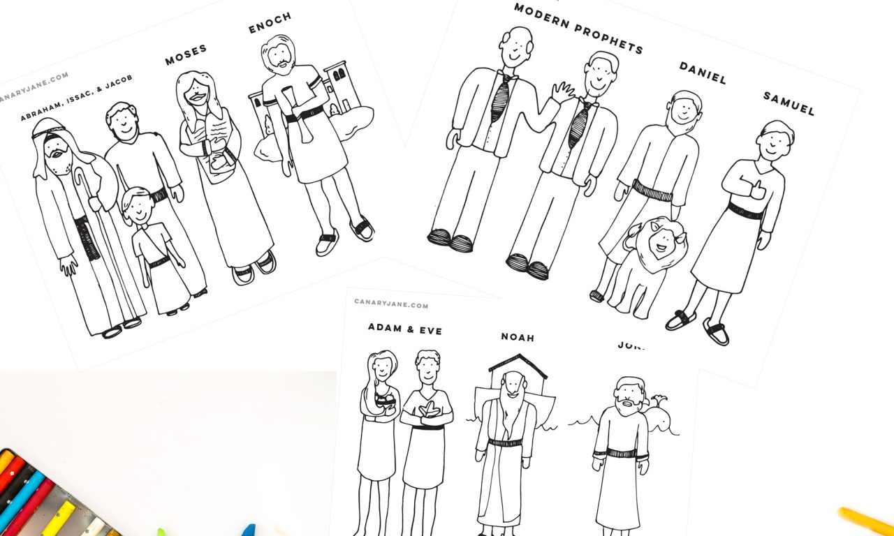 follow the prophet free printables