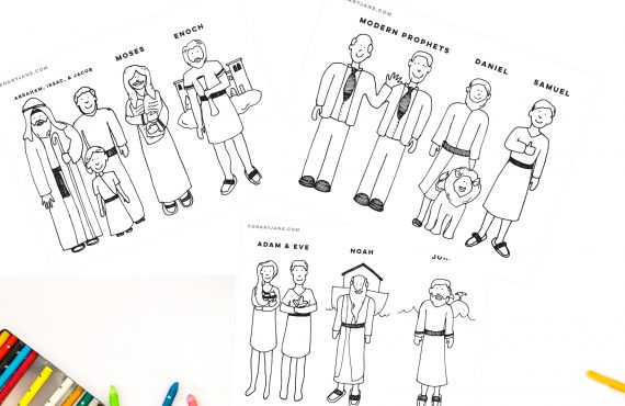 follow the prophet free printables