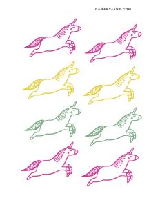 unicorn rainbow baby gender reveal