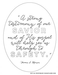 generalconference april free printables and coloring pages