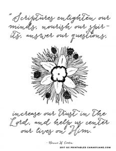 generalconference april free printables and coloring pages