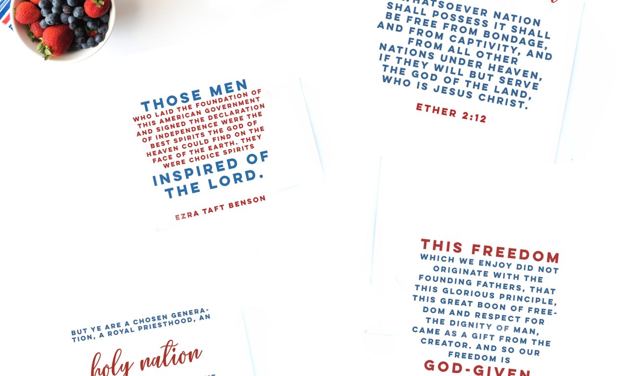 patriotic scriptures lds