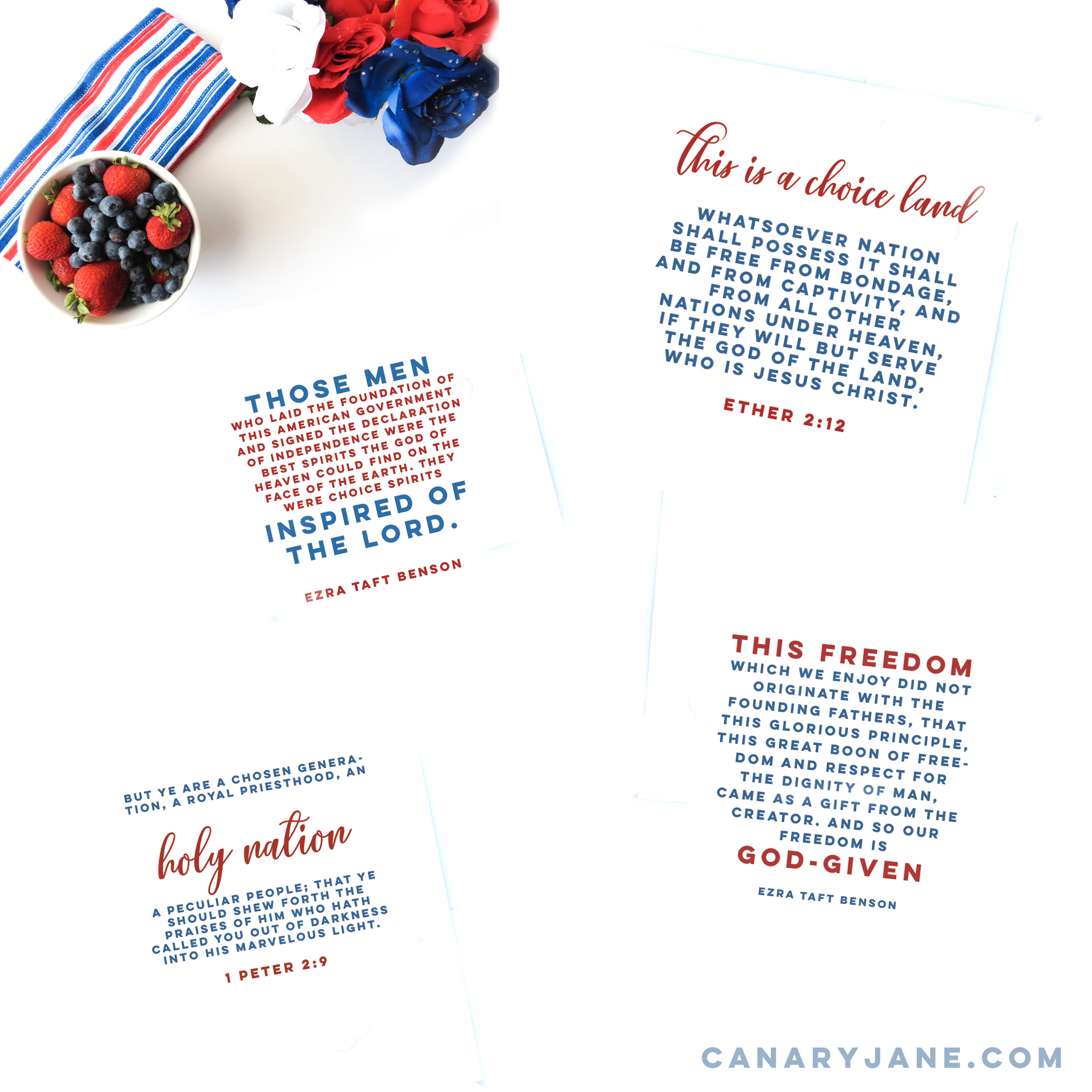 patriotic scriptures lds