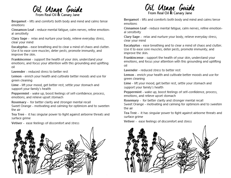 essential oils usage guide