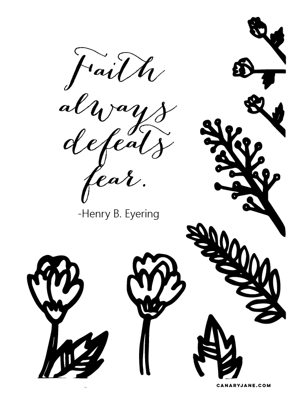 october general conference free printables