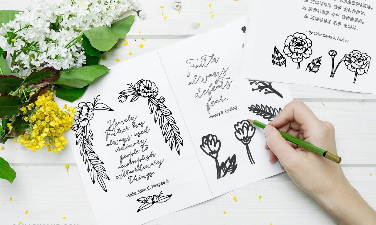 general conference coloring pages