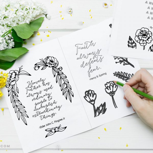 general conference coloring pages
