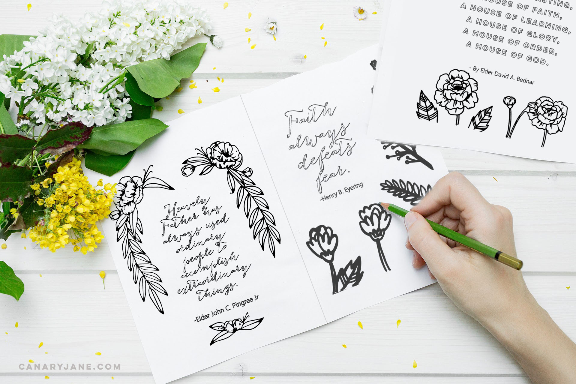 general conference coloring pages