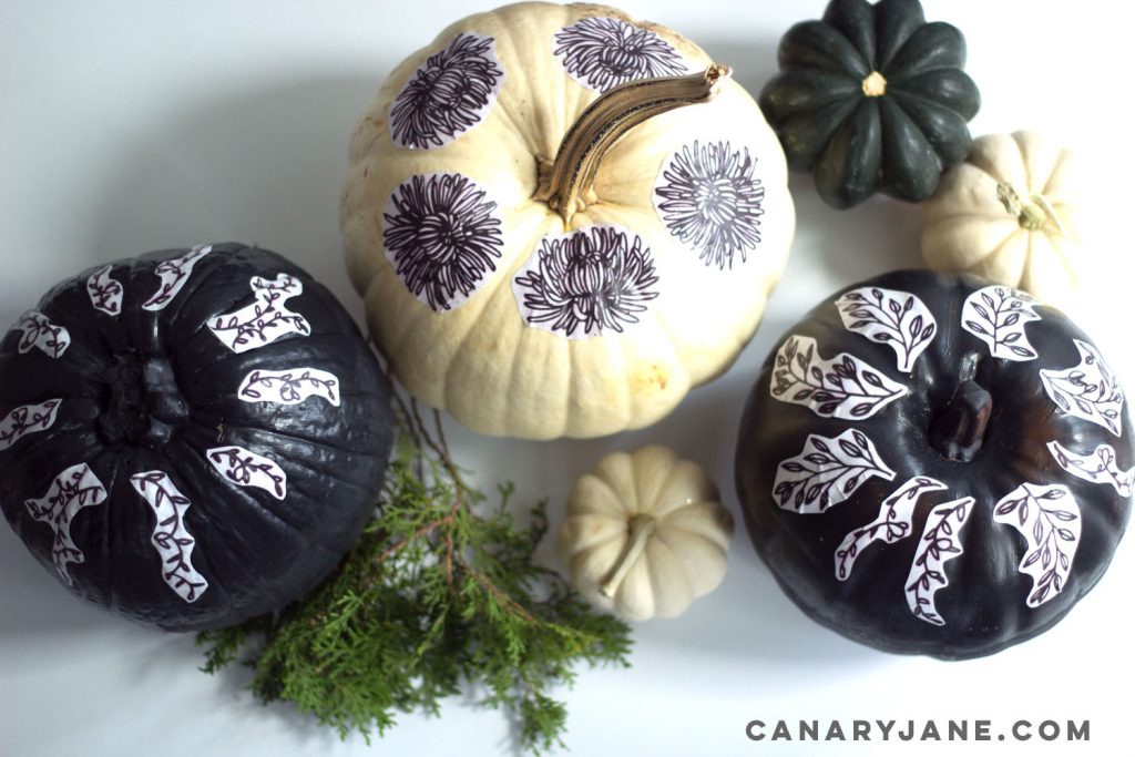 DECOUPAGE PUMPKINS