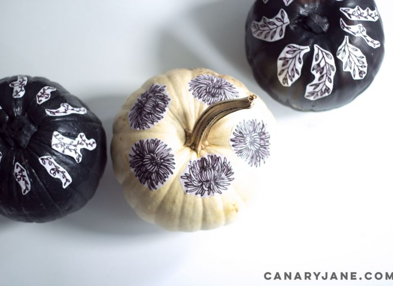 DECOUPAGE PUMPKINS