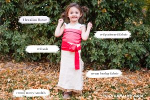 diy moana easy costume
