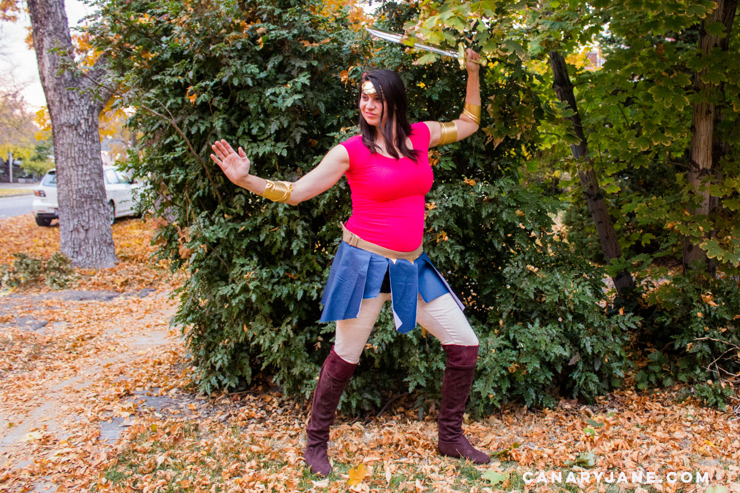 diy wonder woman costume