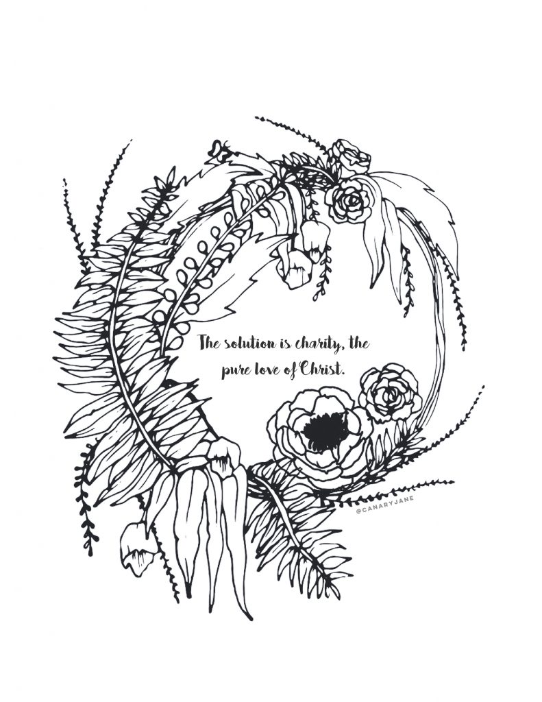 october visiting teaching LDS