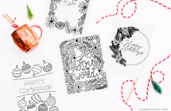 free christmas coloring pages