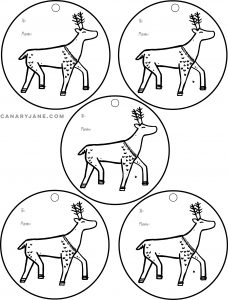 free printable christmas gift tags