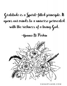 gratitiude coloring page