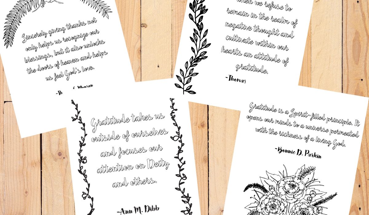 gratitude free lds quotes