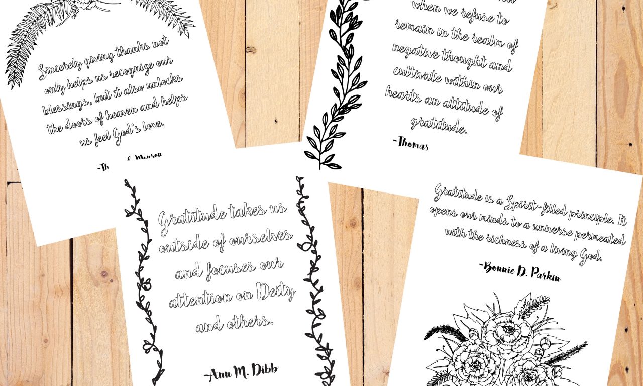 gratitude free lds quotes
