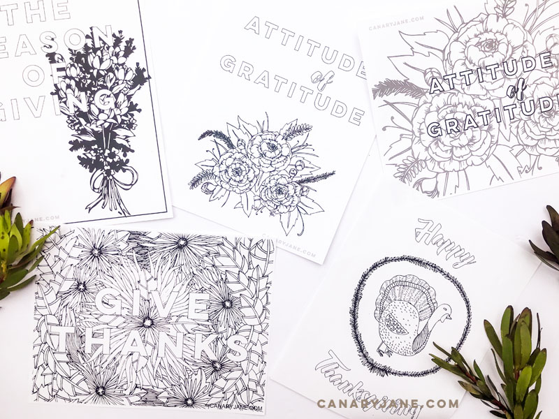 thanksgiving free printable