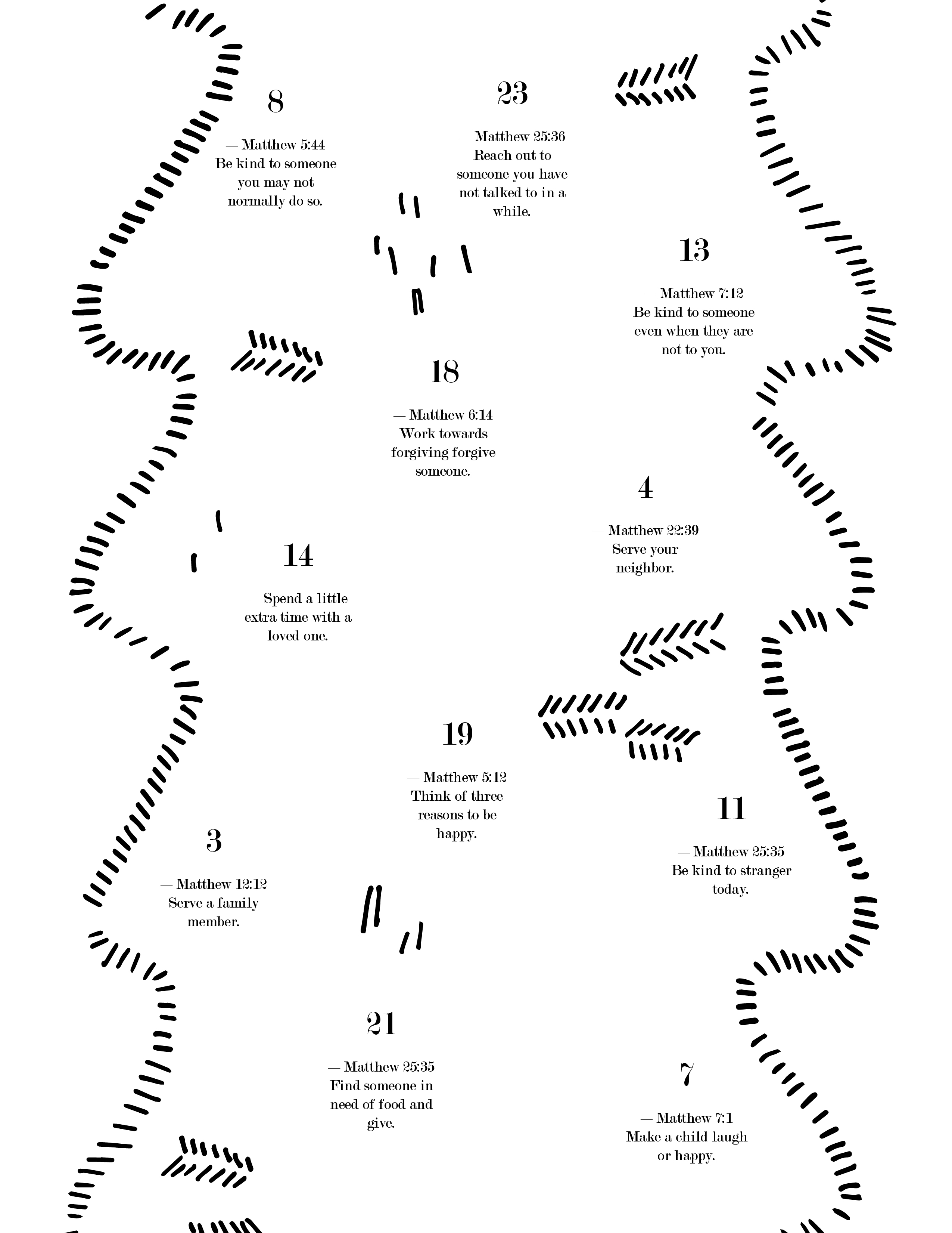 FREE Printable Christmas Advent Calendar - Image 6