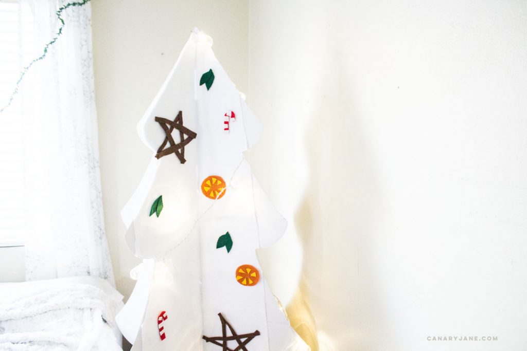 FELT CHRISTMAS TREE FOR KIDS