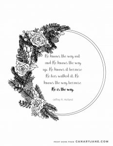 december visiting teaching message