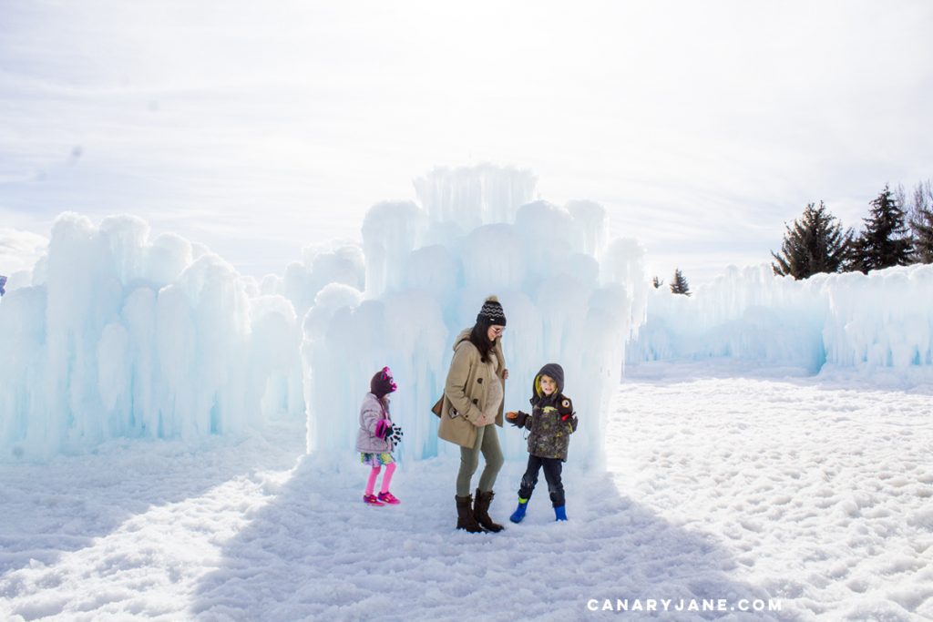 ice castle in midway utah