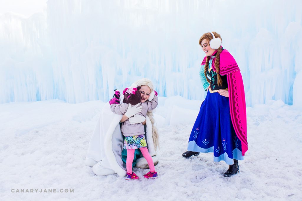 ice castle in midway utah
