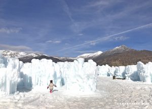 ice castle in midway utah