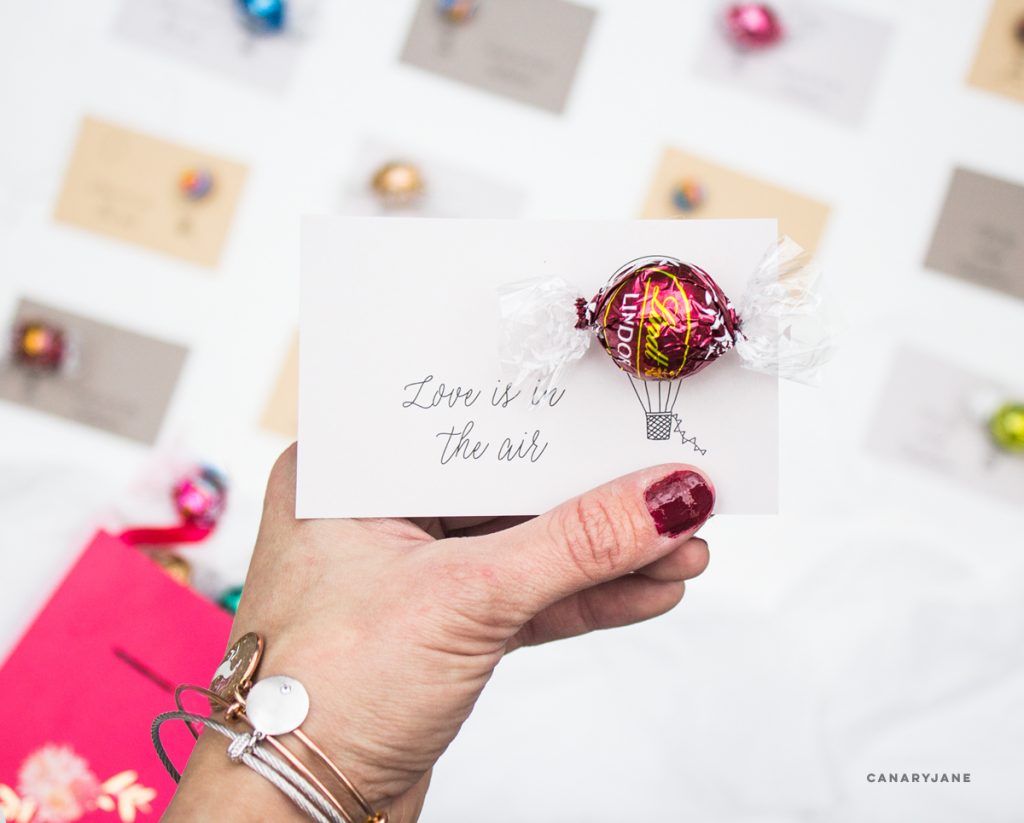 hot ait ballooon free printable valentine