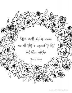 january visting teaching handout printable