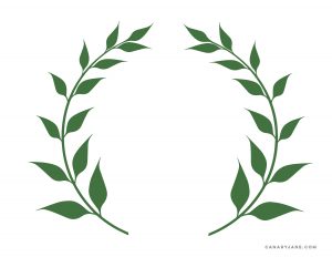 olive wreath brand free printable placemat olympics