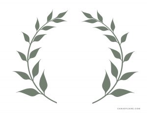 olive wreath brand free printable placemat olympics