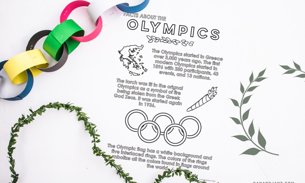 olympic activities for kids