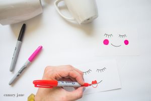 FACE VASE DIY