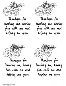 floral flower grow free printable -01