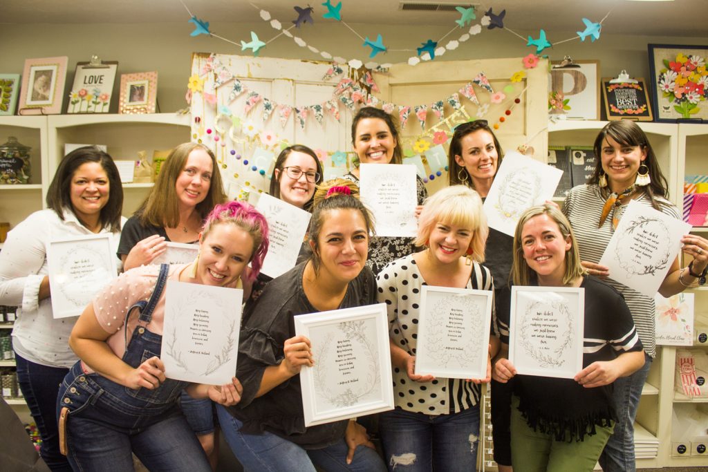 august drawing class