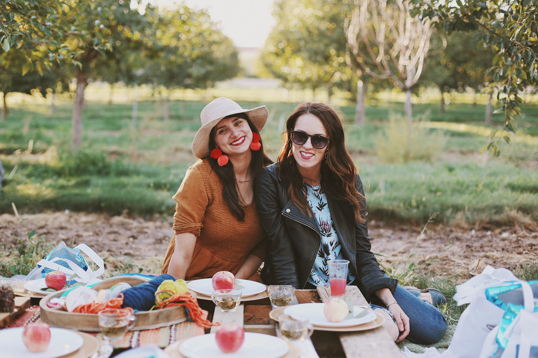 orcahrd event utah macrame pom-pom backdrop