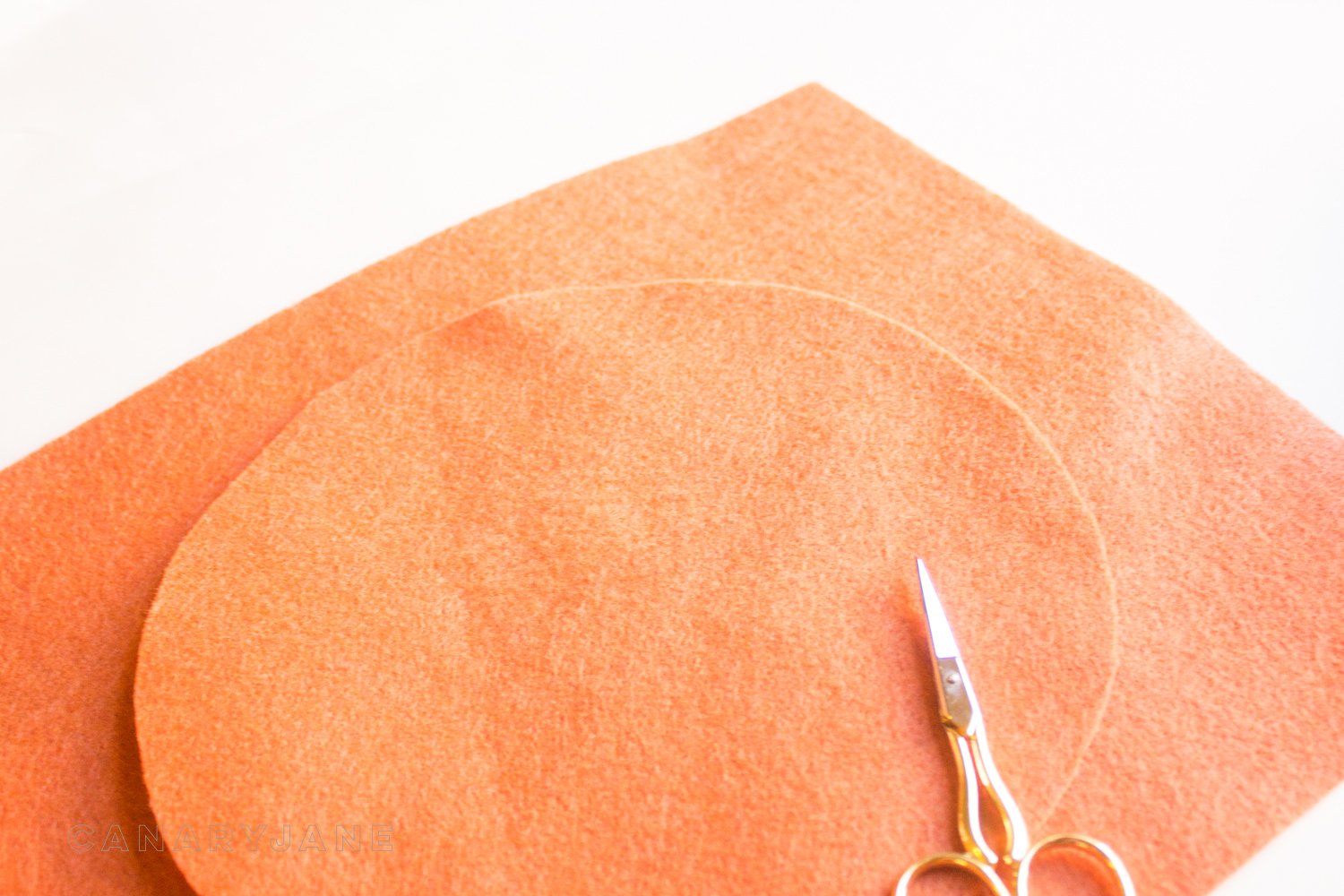 Since it is our babies first Thanksgiving I wanted a simple way for our baby to look festive. So I came up with this simple pumpkin pie DIY beanie because what's better than pie? Nothing. This craft took me a little over an hour and cost me $2! I made one for my baby and one for my daughter. But you could easily make it for an adult too. Here are the instructions to make your own pumpkin pie DIY beanie.