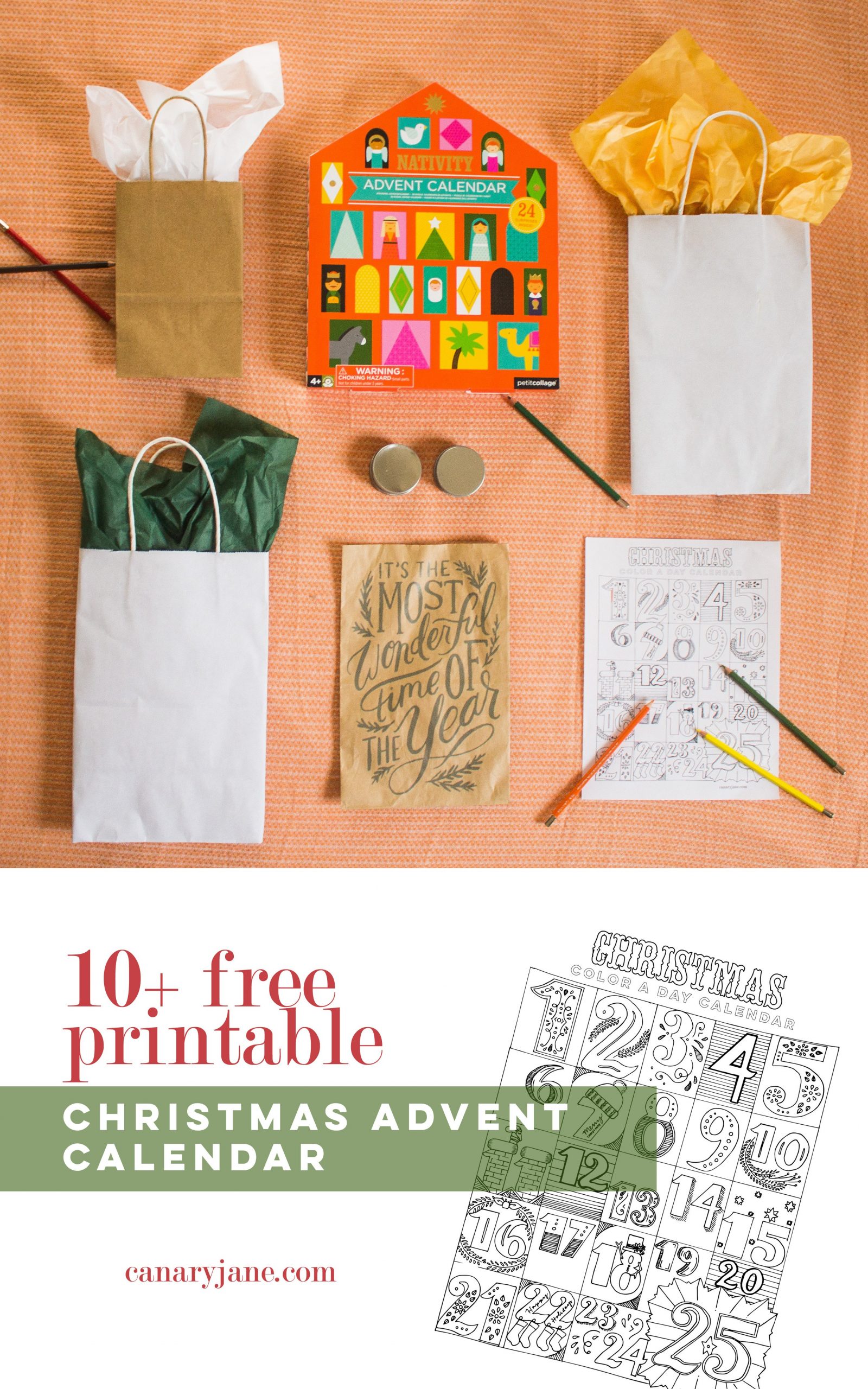 Happy December! All the kids have been excited to start our free printable advent calendar. If you are looking for a modern free printable Christmas advent check out this list! I've rounded up 10 fun advent calendars to count down the rest of the month. And December just started so you can still print it out and start! Here we go.