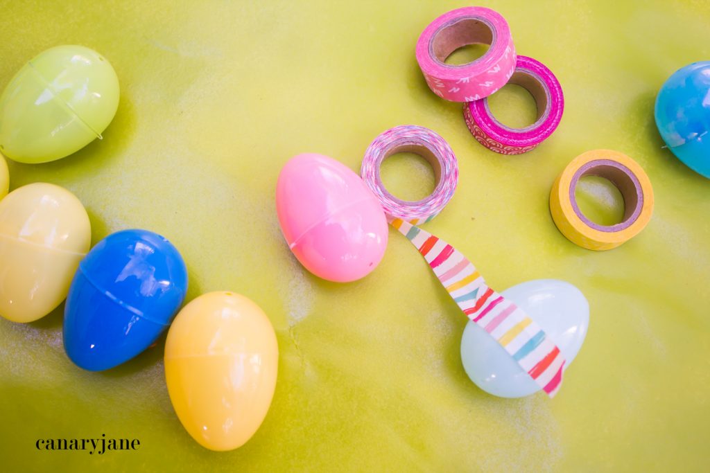 Make these simple egg maracas using plastic Easter eggs, beans, and some washi tape. These are super easy to make and a great activity for Cinco De Mayo, a fiesta, or just a simple after Easter craft for the kids.