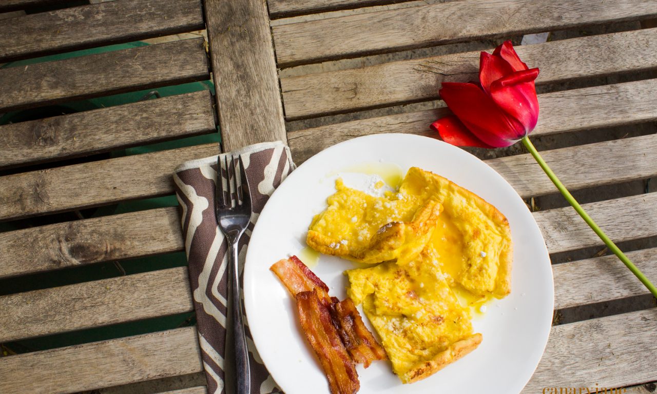 Grab this amazing recipe for German Pancakes and Orange Sauce. This recipe is my in-laws Christmas tradition and isn't too hard to make. It uses just a few ingredients and takes just ten minutes to cook. You can try different toppings too. This recipe is for the German pancakes and orange sauce. We also like to sprinkle these with powdered sugar. Enjoy.