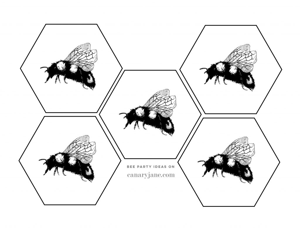 Bumble Bee Party + Free Printable Banner