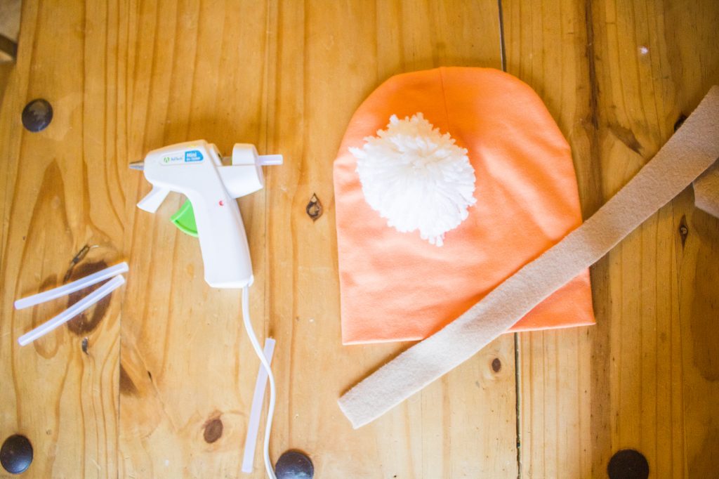 Check out these super fun Thanksgiving food themed beanies. Theres a pumpkin pie, mashed potaoe, and fruit salad. Also if you want to check out the turkey and cornucopia hat click here. 